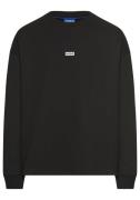 HUGO Blue Sweatshirt Naviu met rugprint
