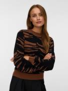 Vero Moda Gebreide trui VMNANCY LS O-NECK PULLOVER BOO