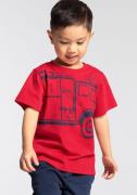 KIDSWORLD T-shirt Brandweer Korte mouwen, basic pasvorm, met trendy pr...