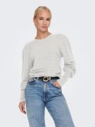 Only Trui met ronde hals ONLFAYE LIFE L/S PULLOVER KNT NOOS