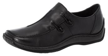 Rieker Instappers Instapschoen, vrijetijdsschoen, lage schoen met stre...