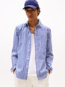 Tommy Hilfiger Overhemd met lange mouwen FLEX POPLIN BOLD STRIPE SHIRT