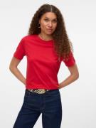 Vero Moda Shirt met korte mouwen VMPAULINA SS T-SHIRT GA JRS NOOS