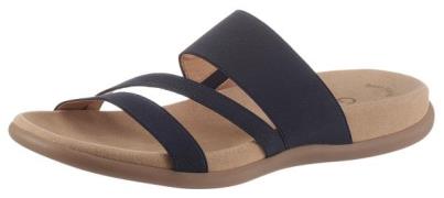 Gabor Slippers sleehak, zomerschoen, pantoffels met ademende leren voe...