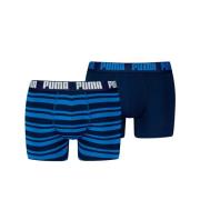 PUMA Boxershort PUMA MEN EVERYDAY STRIPED BOXERS 2P (2 stuks, Set van ...