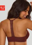 Lascana Push-up-bh met beugel en decoratief borduurband op de rug, sex...