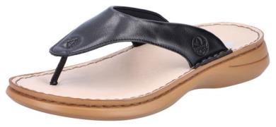 Rieker Teenslippers zomerschoen, slippers met tussenstuk voor de tenen
