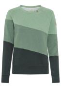 Ragwear Sweater JOHANKA BLOCK Ronde hals met color blocking design