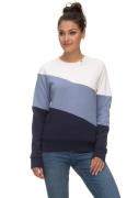 Ragwear Sweater JOHANKA BLOCK Ronde hals met color blocking design