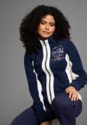 KangaROOS Fleecejack voor koude dagen, sneldrogend, warm, figuurvolgen...