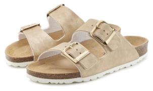 Vivance Slippers Mule, Sandalen, open schoen met zachte binnenzool en ...