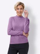 Trui met staande kraag Trui met opstaande kraag