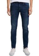 Tom Tailor Denim 5-pocket jeans PIERS met geruit patroon