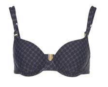 JOOP! Beugelbikinitop Cortina Korenbloem-design, licht gewatteerd