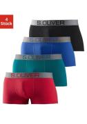 s.Oliver RED LABEL Beachwear Hipster strak zittende boxershorts voor h...