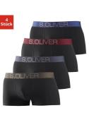 s.Oliver RED LABEL Beachwear Hipster strak zittende boxershorts voor h...