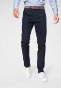 Tom Tailor Denim Chino licht voorgewassen (set, Met riem)