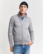 Gant Sweatvest REG SHIELD FULL ZIP SWEAT met logoborduursel op borstho...
