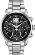 Bulova Chronograaf Sutton Armbandhorloge, quartz horloge, herenhorloge...