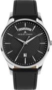 Jacques Lemans Kwartshorloge Londen Polshorloge, herenhorloge, leren b...