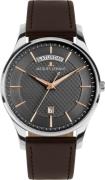 Jacques Lemans Kwartshorloge Londen Polshorloge, herenhorloge, leren b...