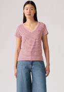 Levi's® Shirt met V-hals PERFECT VNECK met mini-batwing-logoborduursel