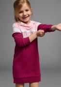 KIDSWORLD Sweatjurk Unicorn lang, modieus, van katoenmix, lange mouwen