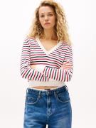 TOMMY JEANS Trui met V-hals TJW ESSENTIAL VNECK SWEATER EXT