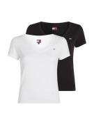 TOMMY JEANS T-shirt TJW 2PACK V-NECK TEE (set, 2-delig, 2 stuks)