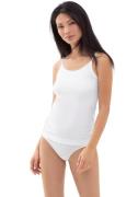Mey Top met spaghettibandjes SERIE COTTON PURE Ronde halslijn, ademend
