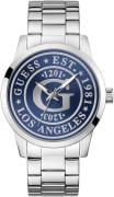 Guess Kwartshorloge Collegiate g Horloge, herenhorloge, stalen armband