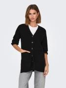 Only Vest ONLKATIA LS RIB V LOOSE CARDIGAN CC KNT