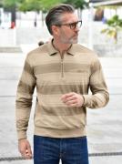 Marco Donati Poloshirt Shirt met lange mouwen (1-delig)