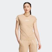 adidas Sportswear T-shirt W LIN SJ T Basic T-shirt van zacht materiaal