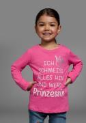 KIDSWORLD Shirt met lange mouwen Ich schmeiss alles hin und werd´ Prin...