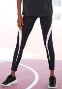 active by Lascana Legging Logo-badge en ritszak op de achterkant