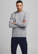 Jack & Jones Sweatshirt JJEBASIC met flaglabel en zachte katoenmix