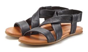 Lascana Sandalen Zomerschoen van leer met verfijnde bandjes, sandaal, ...