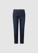 Pepe Jeans Tapered jeans STANLEY Decoratieve stiksels op de achterzakk...