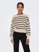 Only Trui met ronde hals ONLIBI LS O-NECK NOOS KNT