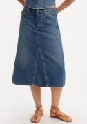 Levi's® Jeans rok HR A LINE DECON SKIRT in trendy midi-lengte met rafe...
