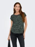 Only Shirtblouse ONLVIC S/S AOP TOP NOOS PTM