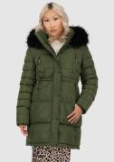Alife & Kickin Gewatteerde jas MoonwalcAK A winterse korte jas met afn...