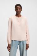 Boss Orange Klassieke blouse Bonnie Premium Damesmode met gesplitste r...