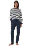 Marc O'Polo Pyjama Mix & Match Cotton-Woven met een logo-opschrift op ...