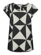 Only Shirtblouse ONLNOVA LIFE S/S TOP AOP PTM