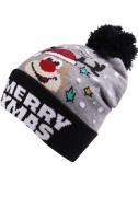 Capelli New York Gebreide muts met vrolijke rendiermotief