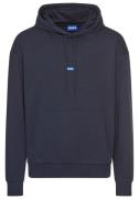 HUGO Blue Hoodie Nalonso met kangoeroezak
