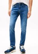 TOMMY JEANS Slim fit jeans SCANTON SLIM met gestempeld logo