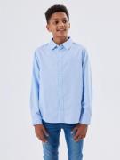 Name It Overhemd met lange mouwen NKMNEWSA voor jongens met knoopsluit...